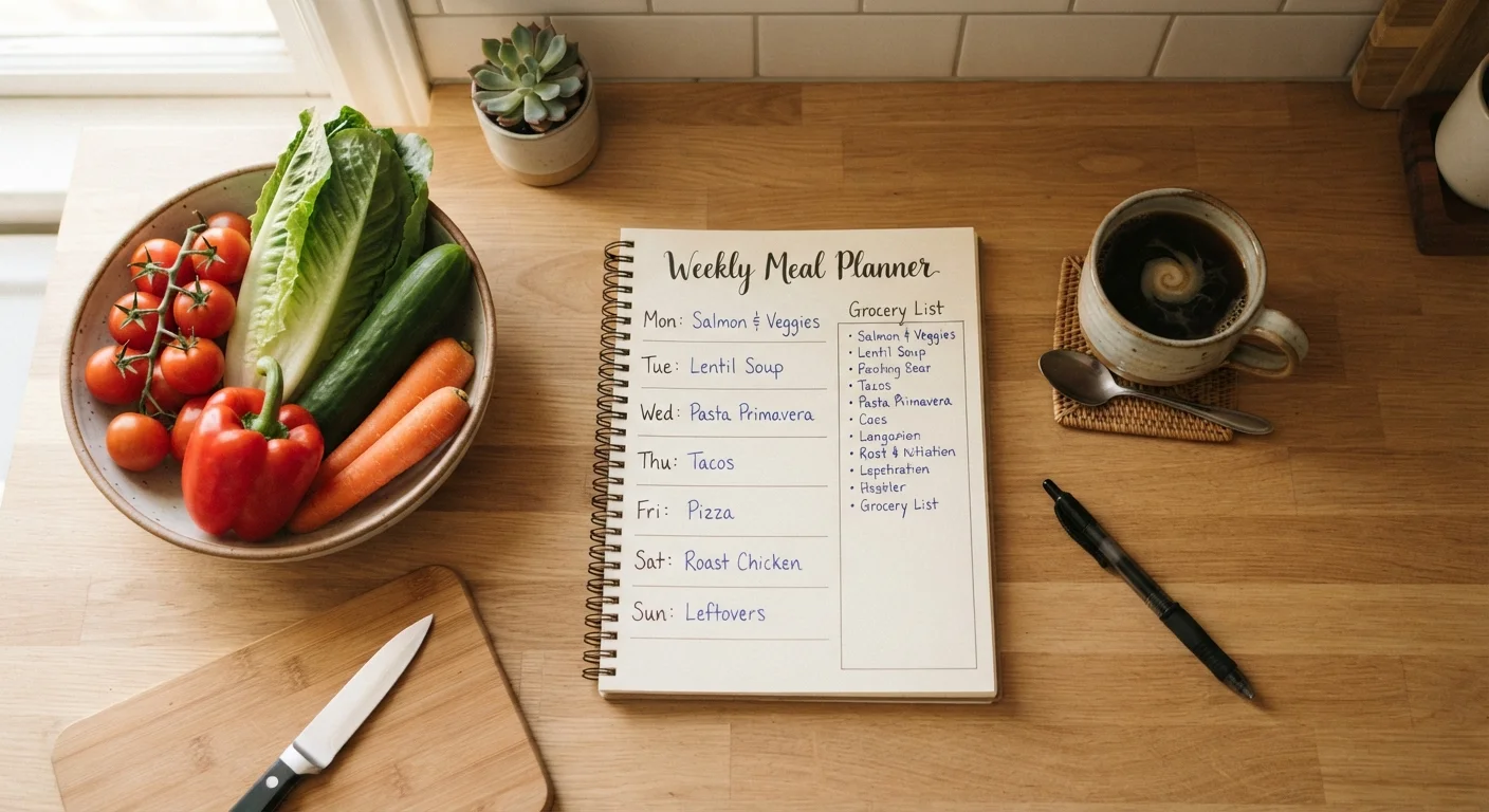 Building a Weekly Meal Plan That You'll Actually Stick To