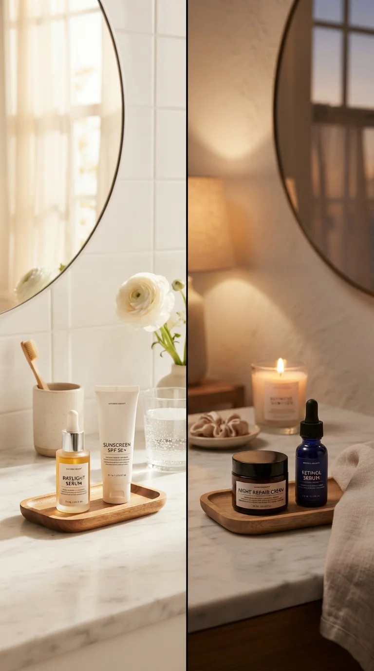 Daytime Skincare vs. Nighttime Skincare: Why the Difference Matters
