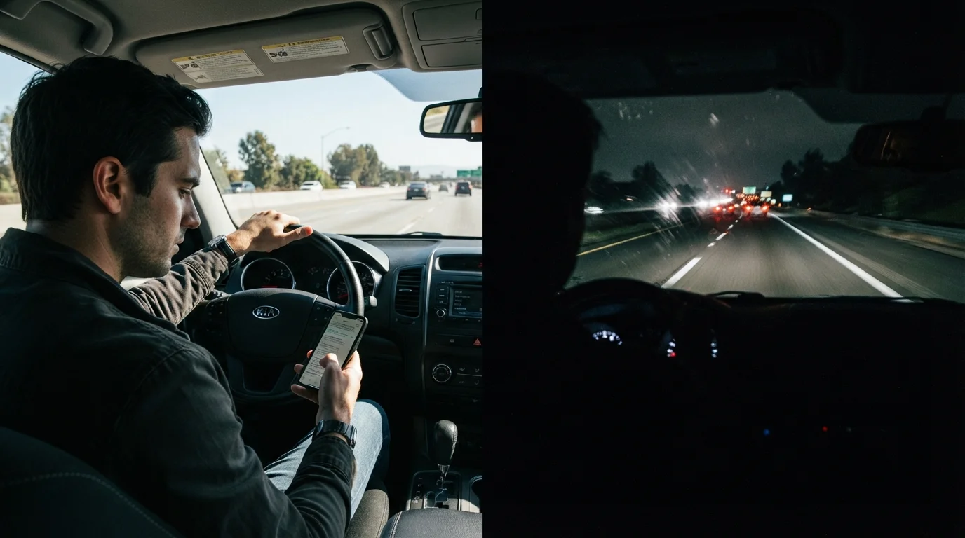 Distracted Driving vs. Impaired Driving: Understanding Two Distinct Road Risks