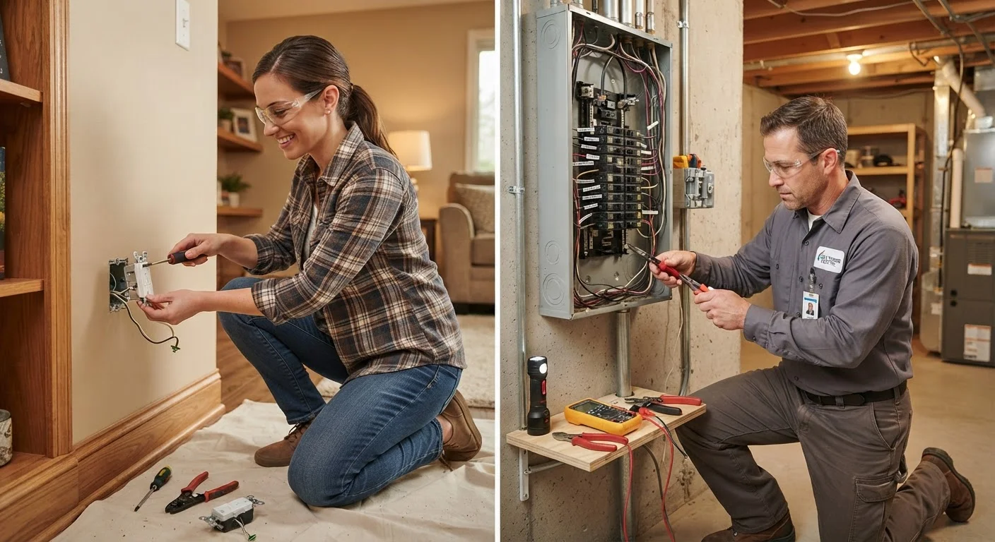 DIY vs. Licensed Electrician: Where the Line Really Falls for Home Projects