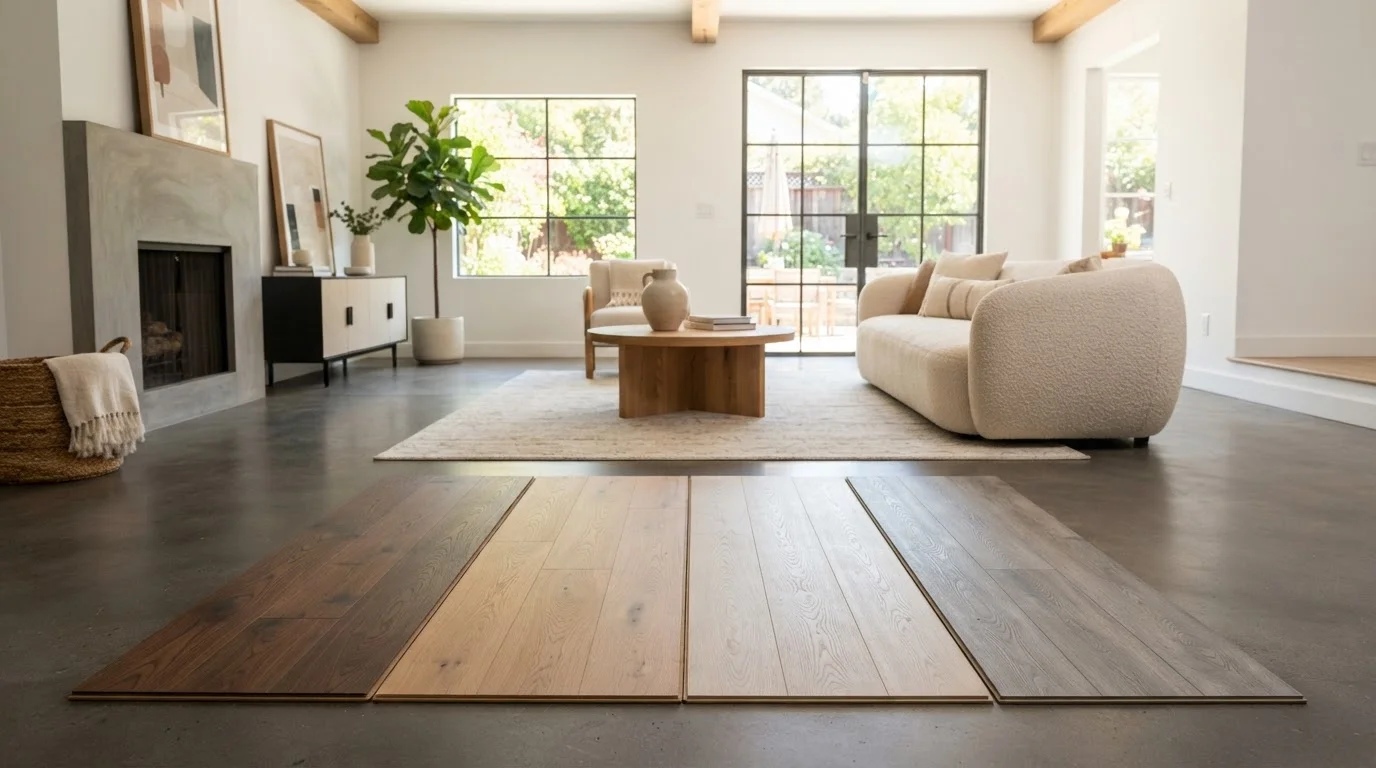 Flooring Choices Decoded: Hardwood, Engineered Wood, Laminate, and Vinyl Plank