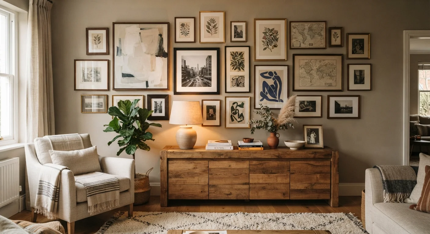 Gallery Walls Done Right: Planning Before You Put a Nail in the Wall