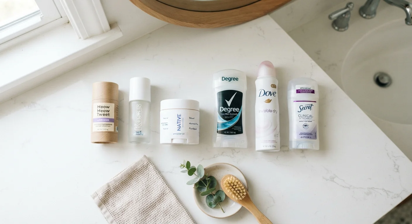 Natural Deodorant vs. Antiperspirant: Understanding the Difference