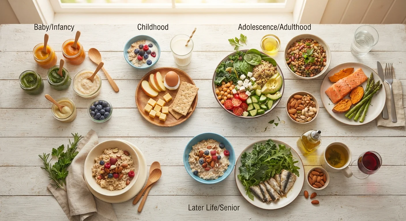 Nutritional Needs Across Life Stages: A Reference Overview