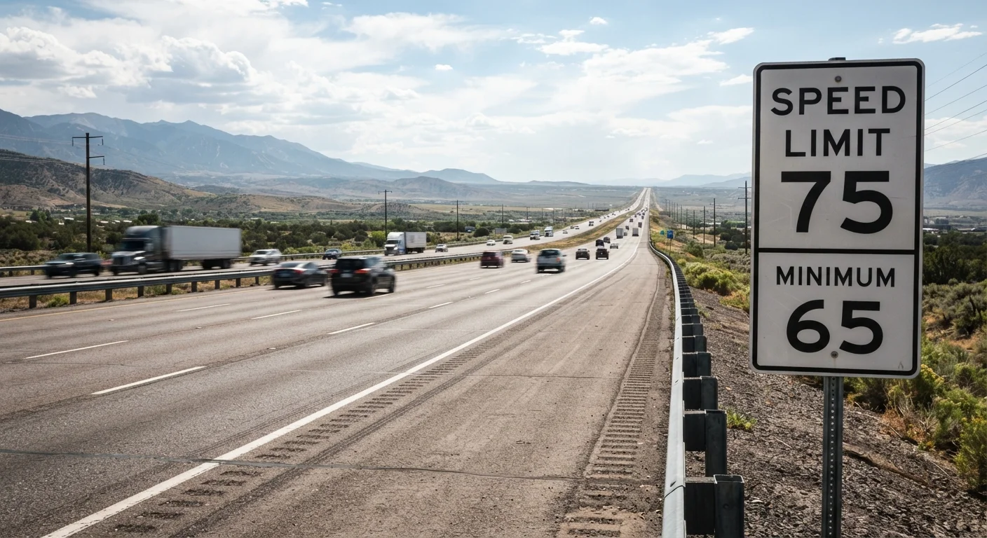 Speed Limits, Stopping Distance, and Why the Numbers Aren't Arbitrary