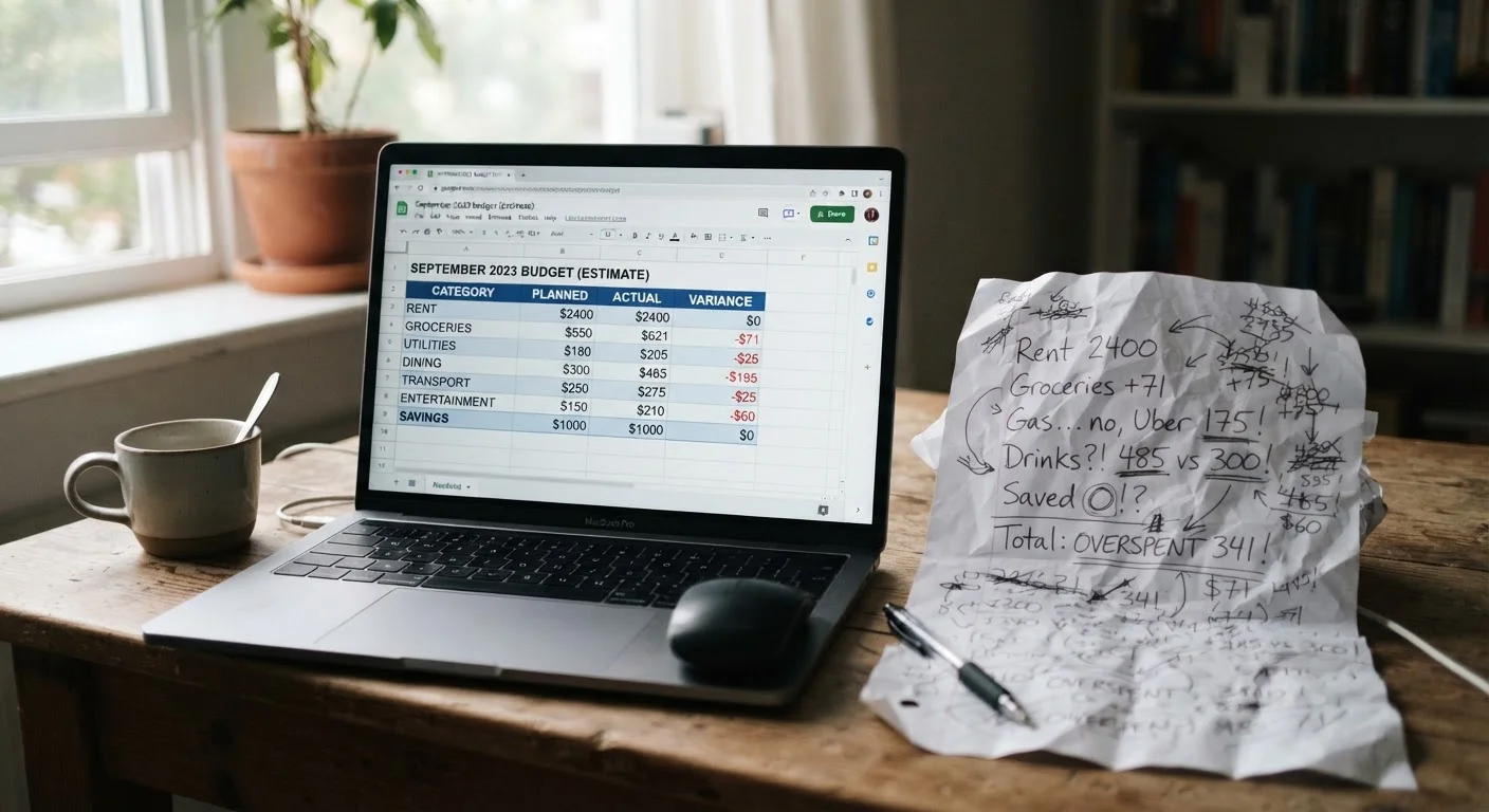 Why Your Budget Looks Fine on Paper but Keeps Falling Apart