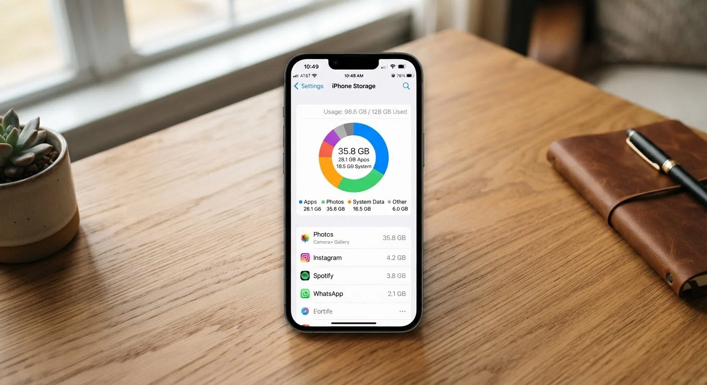 Your Phone's Storage Is Full — Here's What's Really Taking Up Space